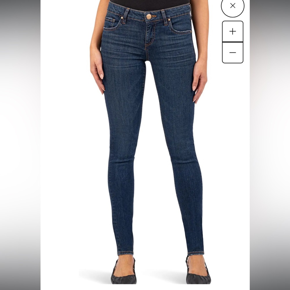 Kut Dark Wash Skinny Jeans